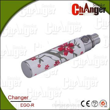 Colorful ego passthrough battery 1100mah 3.7v battery with good price